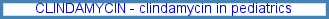 Clindamycin